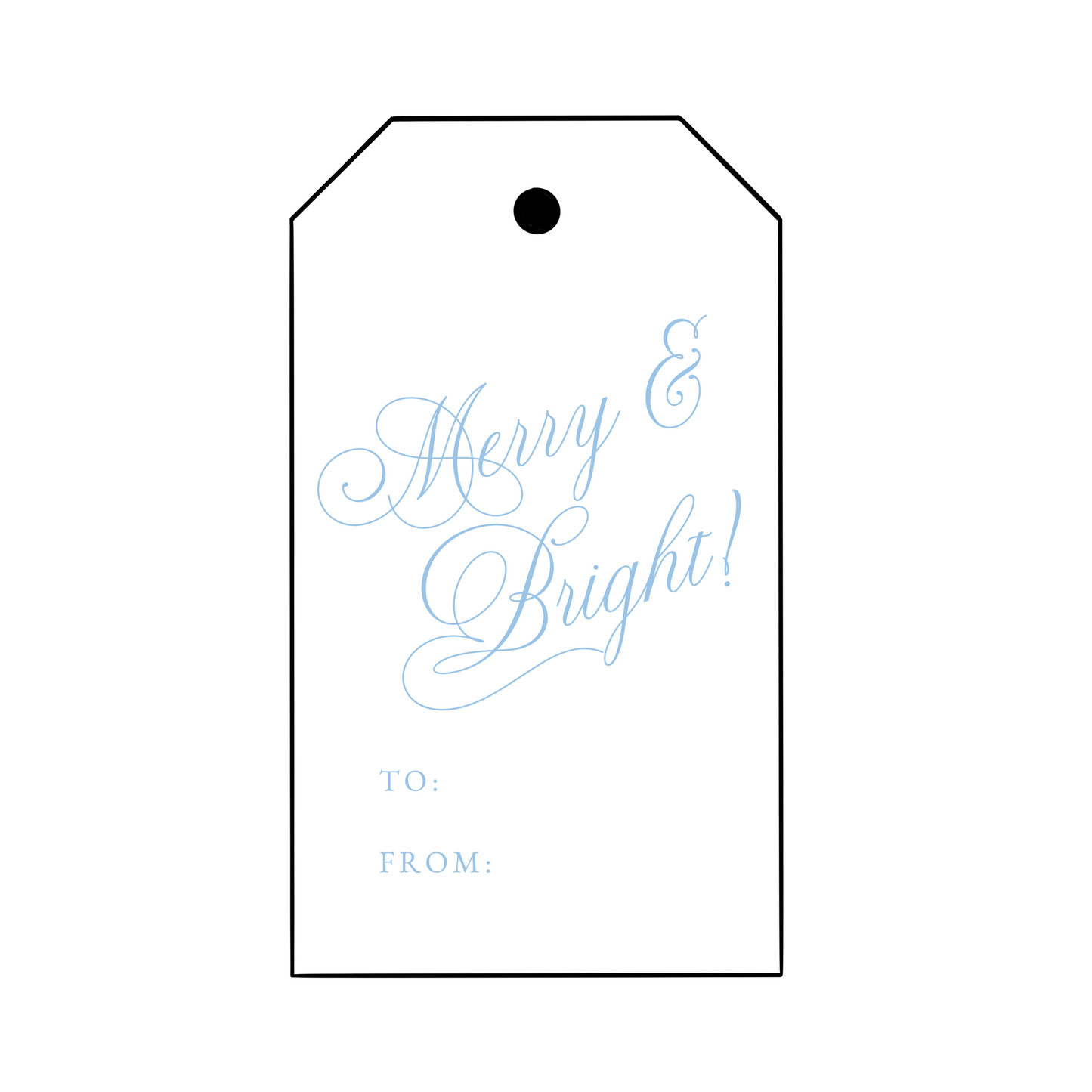 Merry and Bright Gift Tags