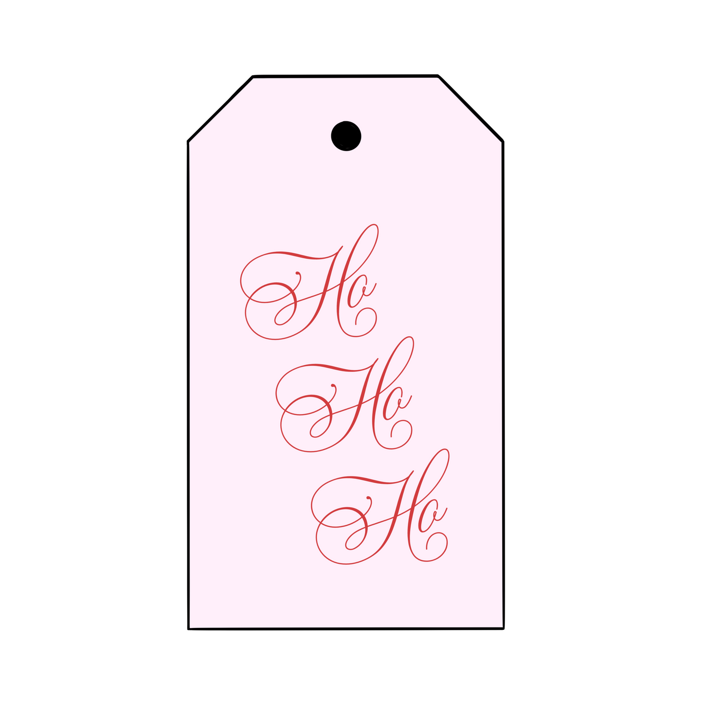 Ho Ho Ho Gift Tags