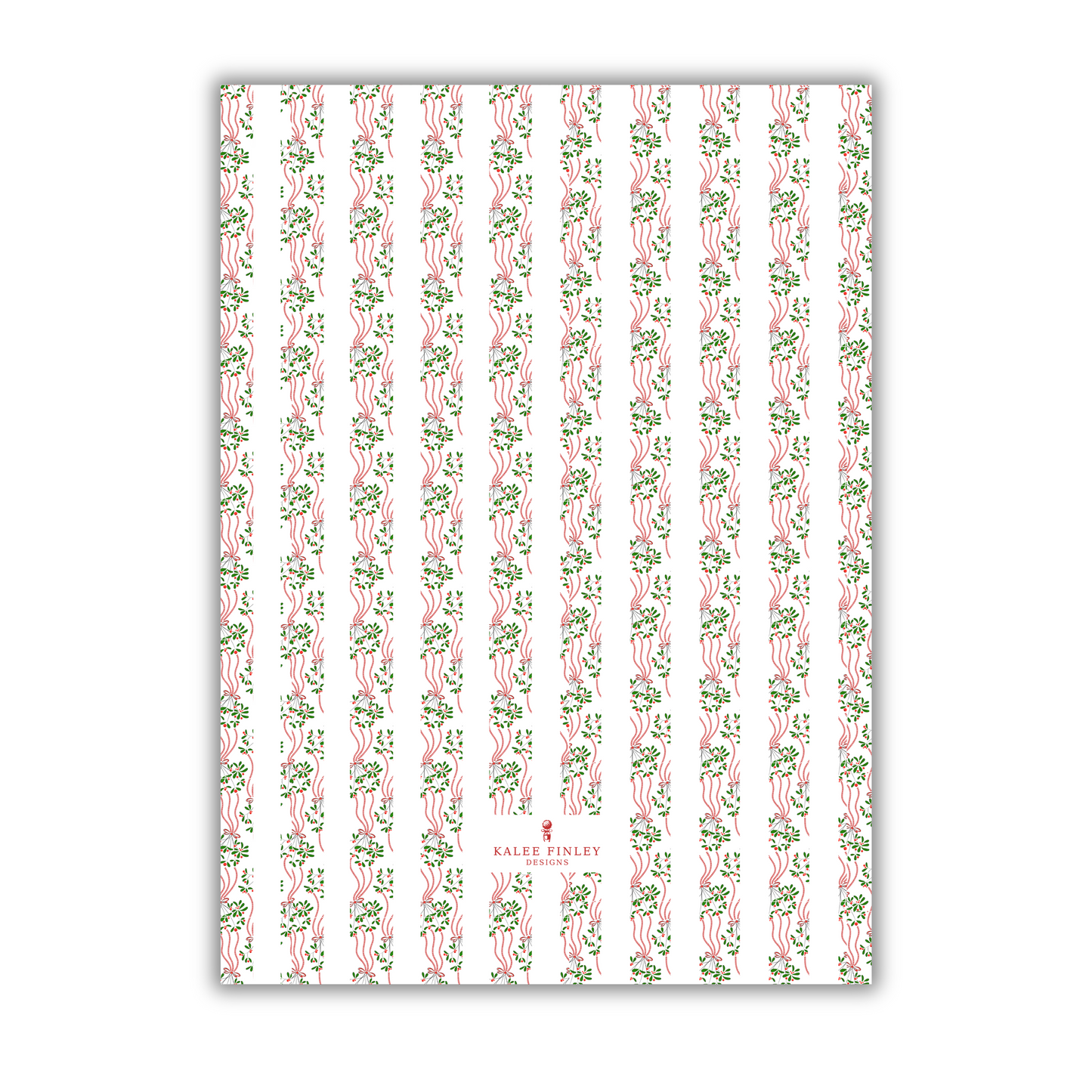 Mistletoe Christmas Card