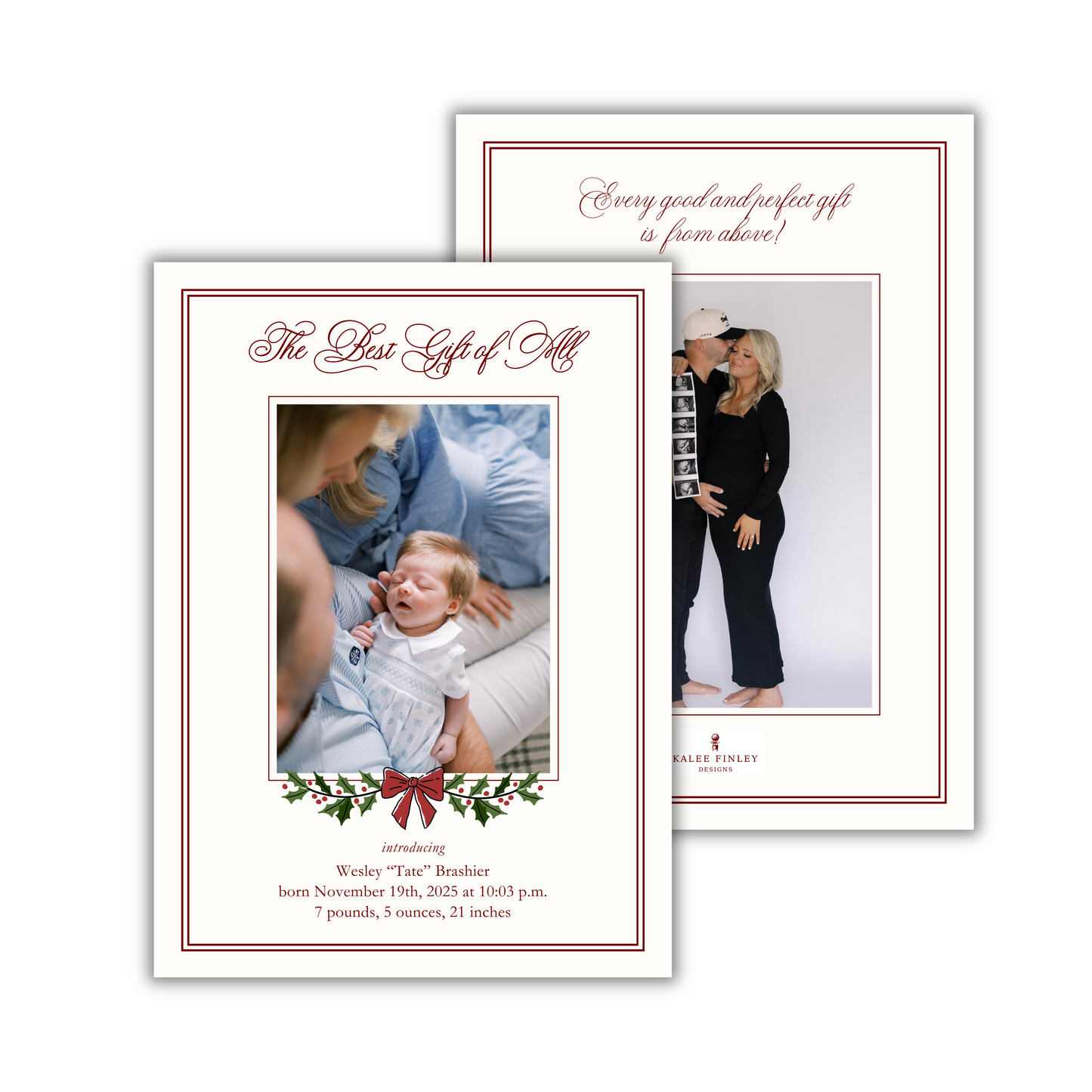 Best Gift of All Christmas Card