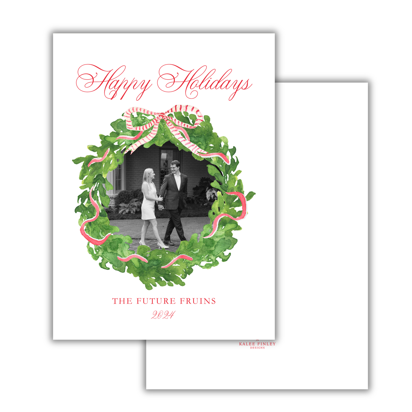 Future Mr. and Mrs. Christmas Card