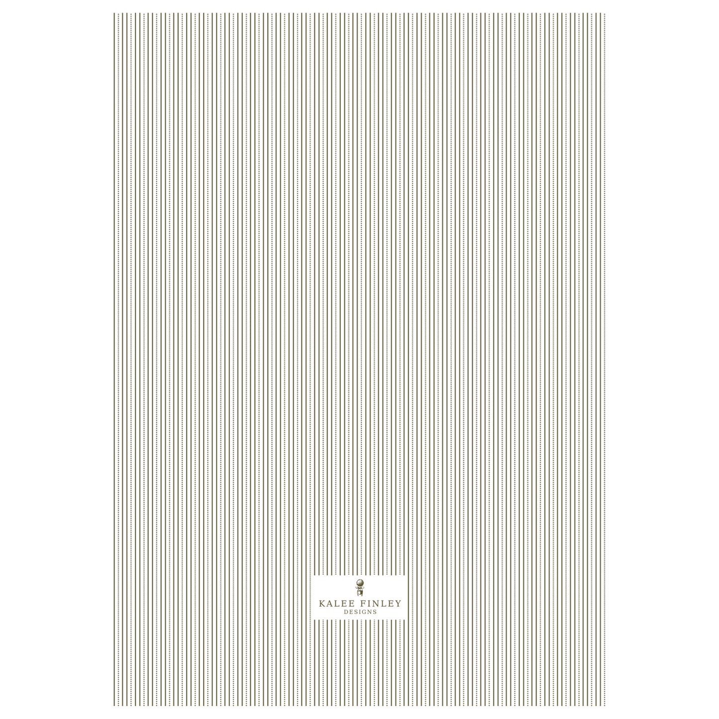 Green Pattern Christmas Card