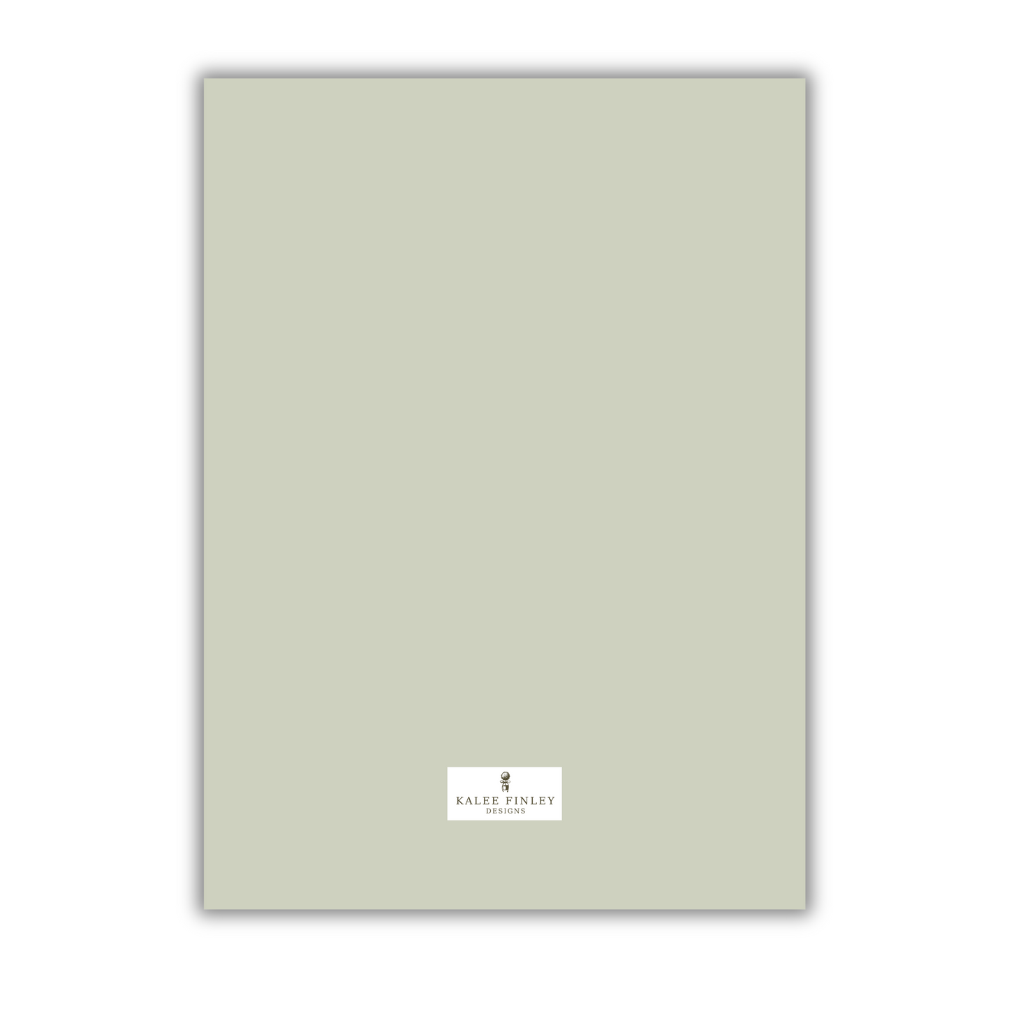 Floral Christmas Card