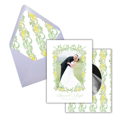 Married & Bright Envelope Liner