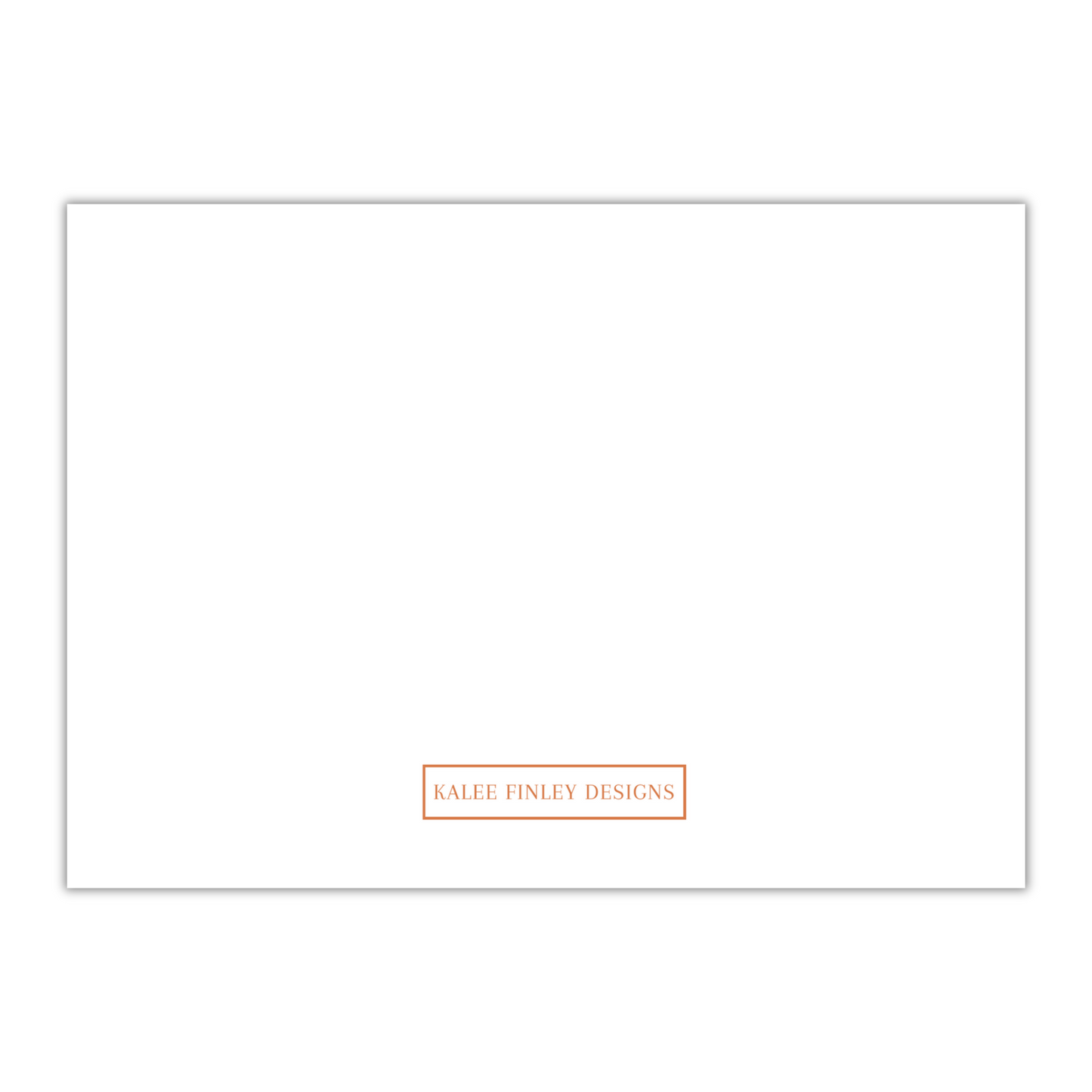 Orange Tree Stationery