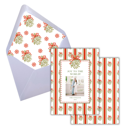 Joy to the World Envelope Liner