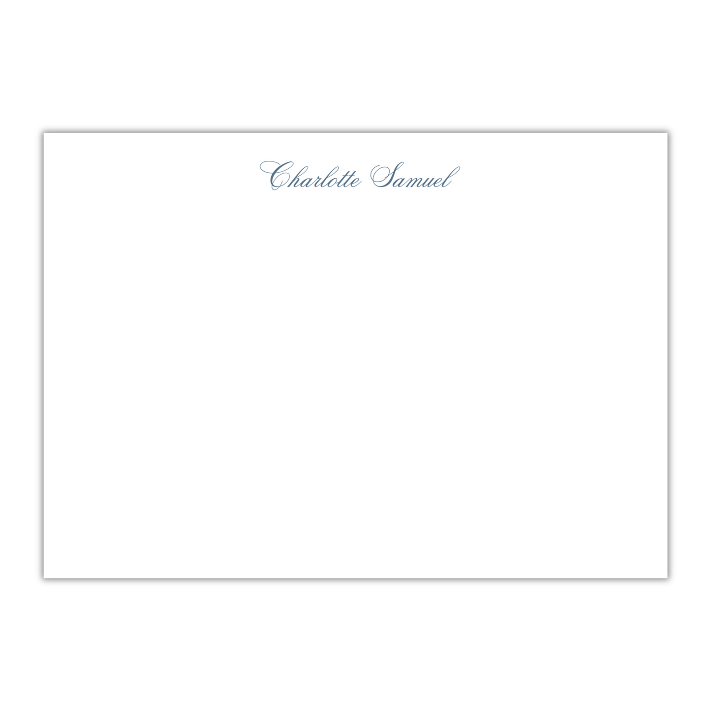 Cursive Stationery