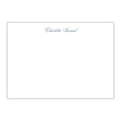 Cursive Stationery