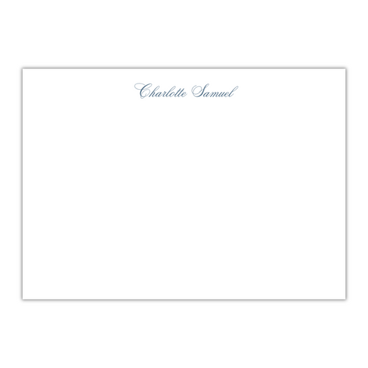 Cursive Stationery