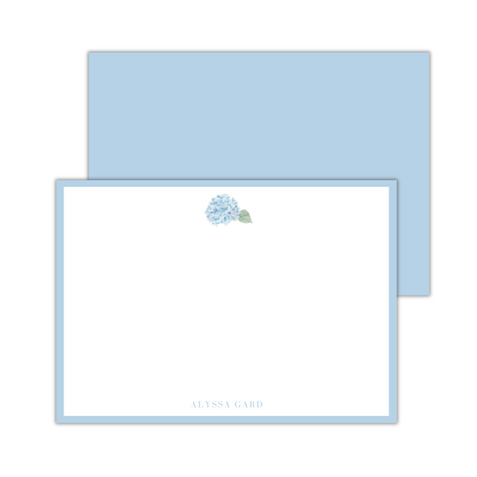 Hydrangea Stationery