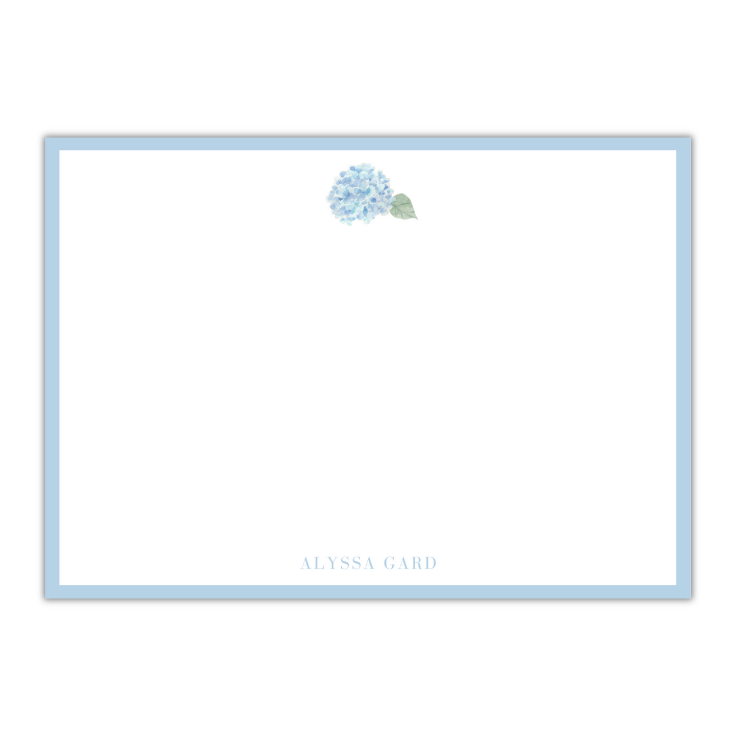 Hydrangea Stationery