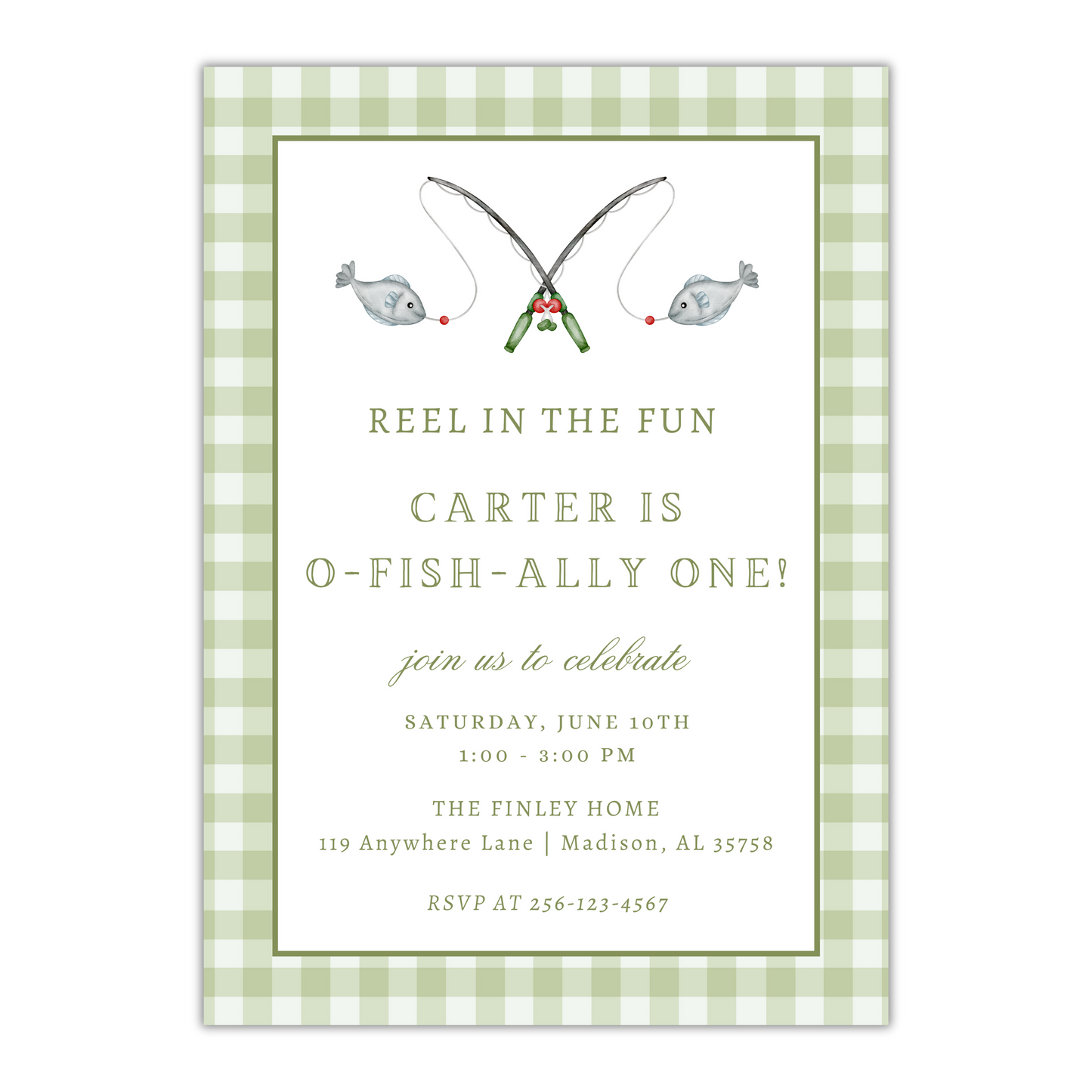 O-fish-ally One Invitation