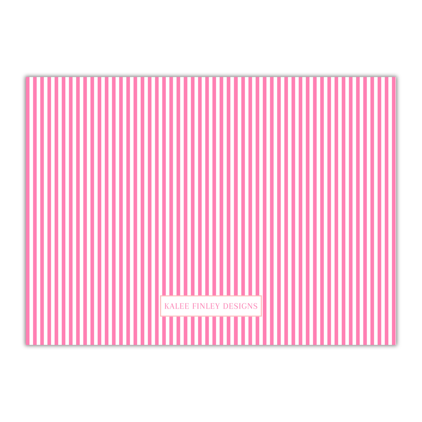 Calling All Party Animals - Pink Stripe