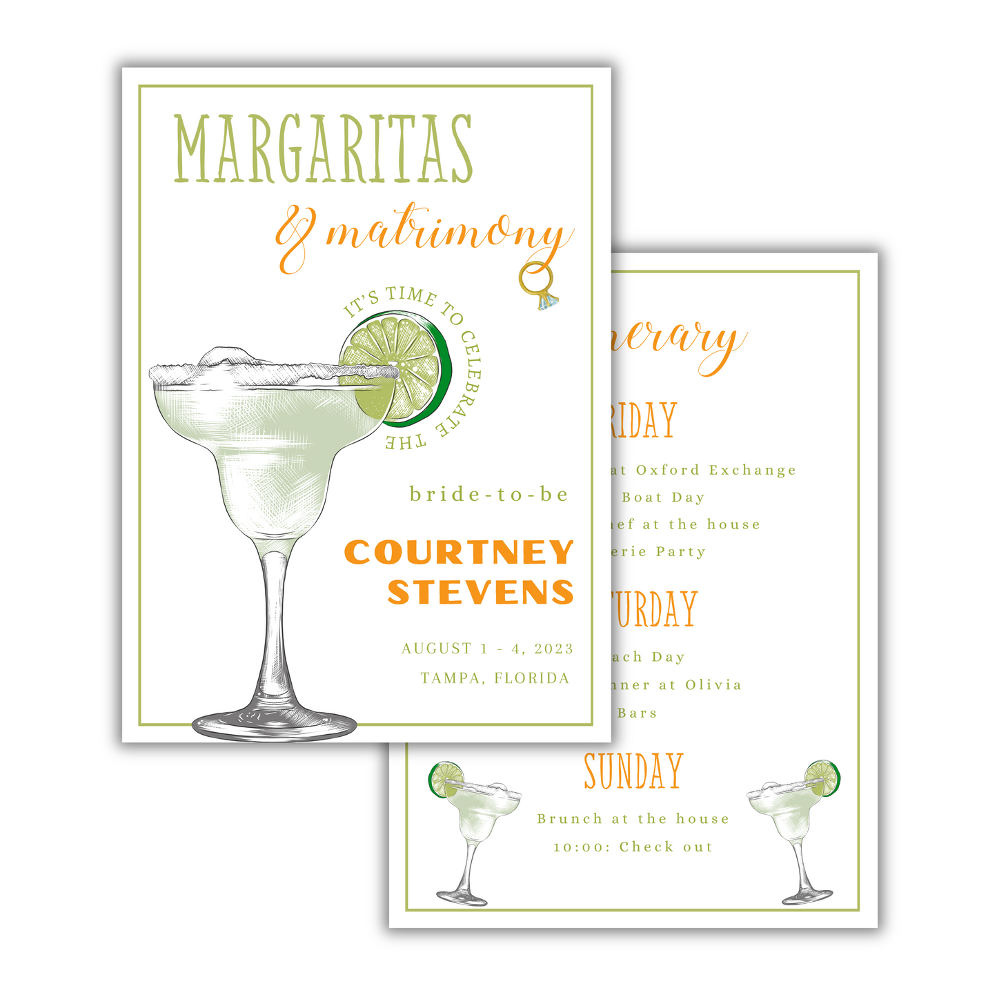 Margaritas & Matrimony