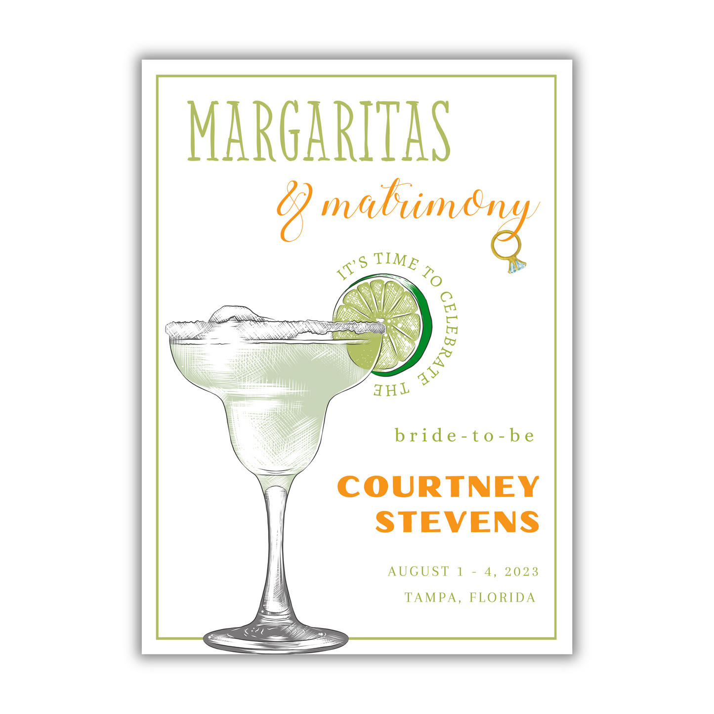 Margaritas & Matrimony