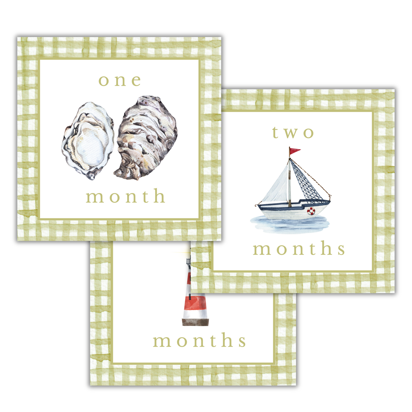 Coastal Milestone Cards