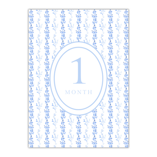 Blue Milestone Cards