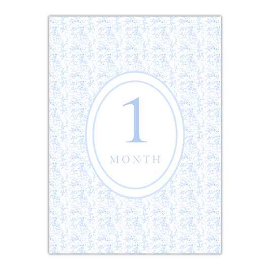 Light Blue Milestone Cards