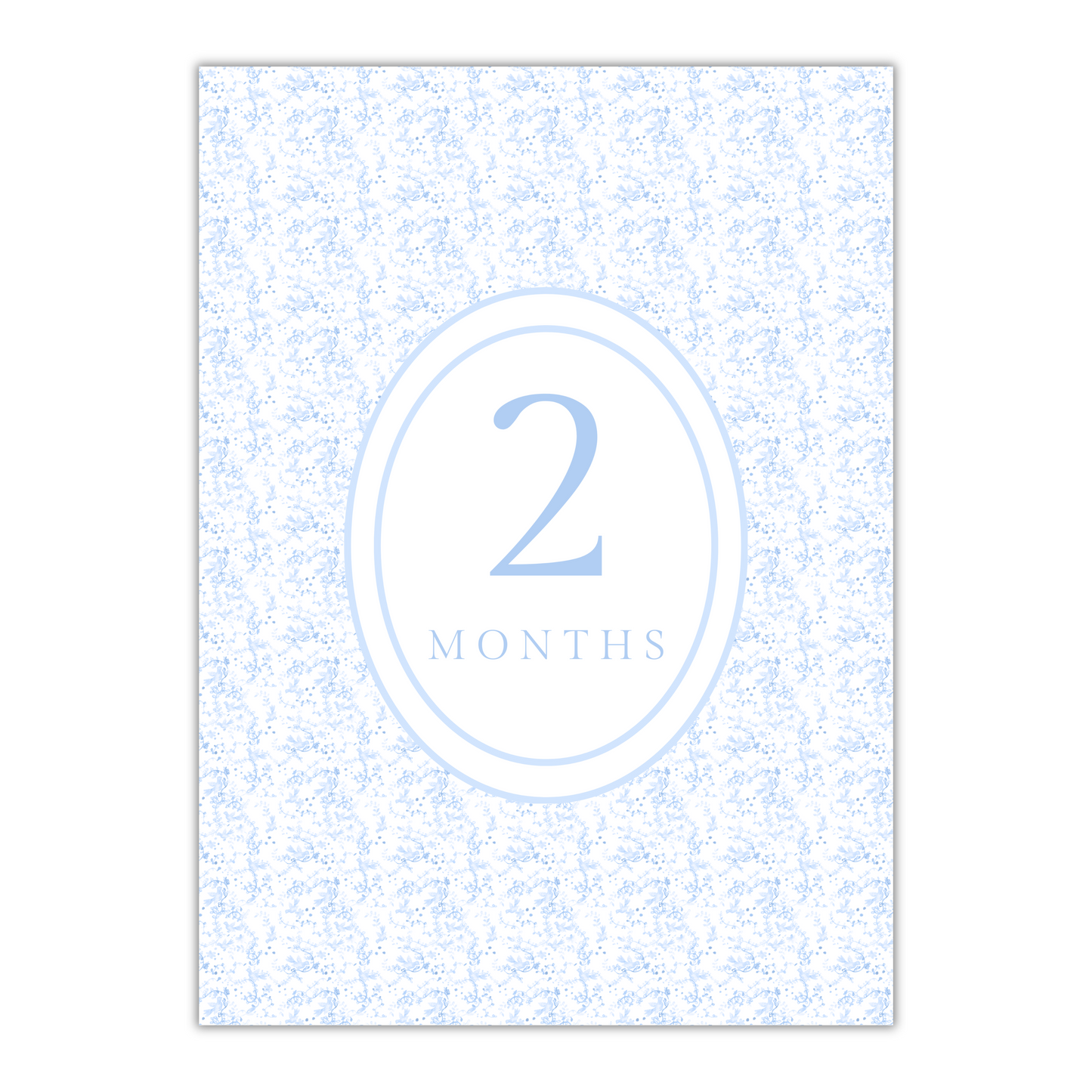 Light Blue Milestone Cards