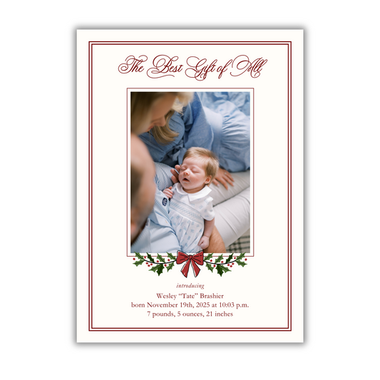 Best Gift of All Christmas Card