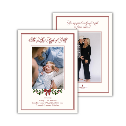 Best Gift of All Christmas Card