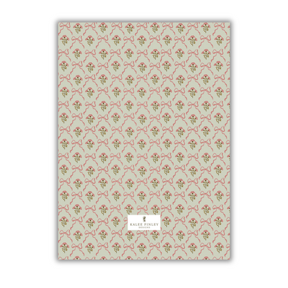 Bow Christmas Card