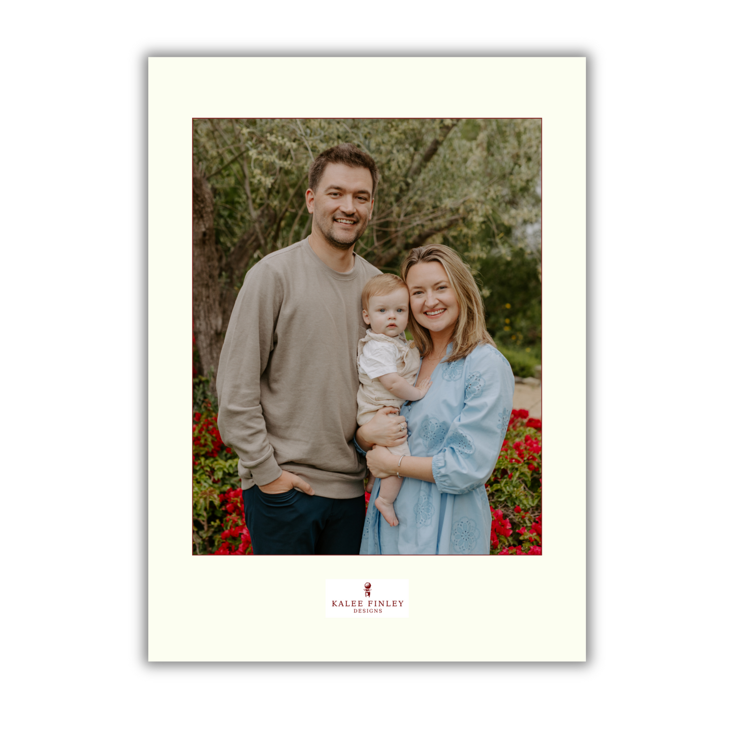 Rocking Horse Christmas Card