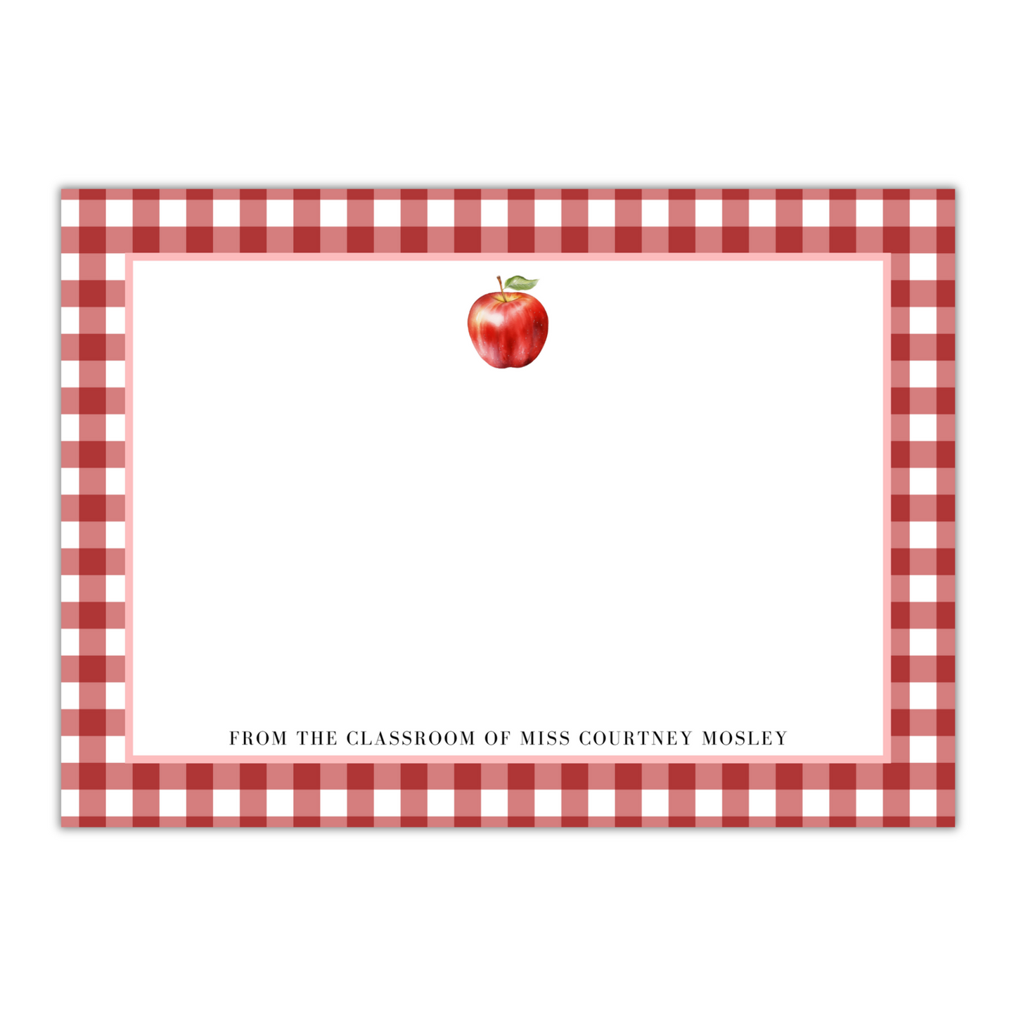 Apple Classroom Stationery