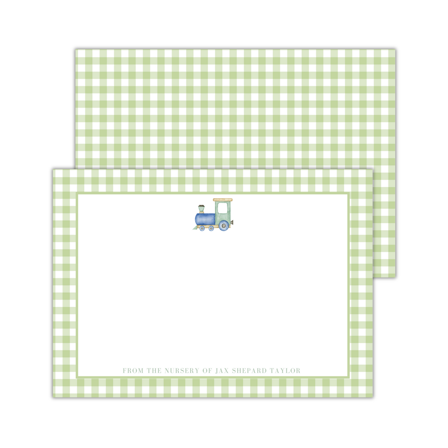 Train Nursery Stationery