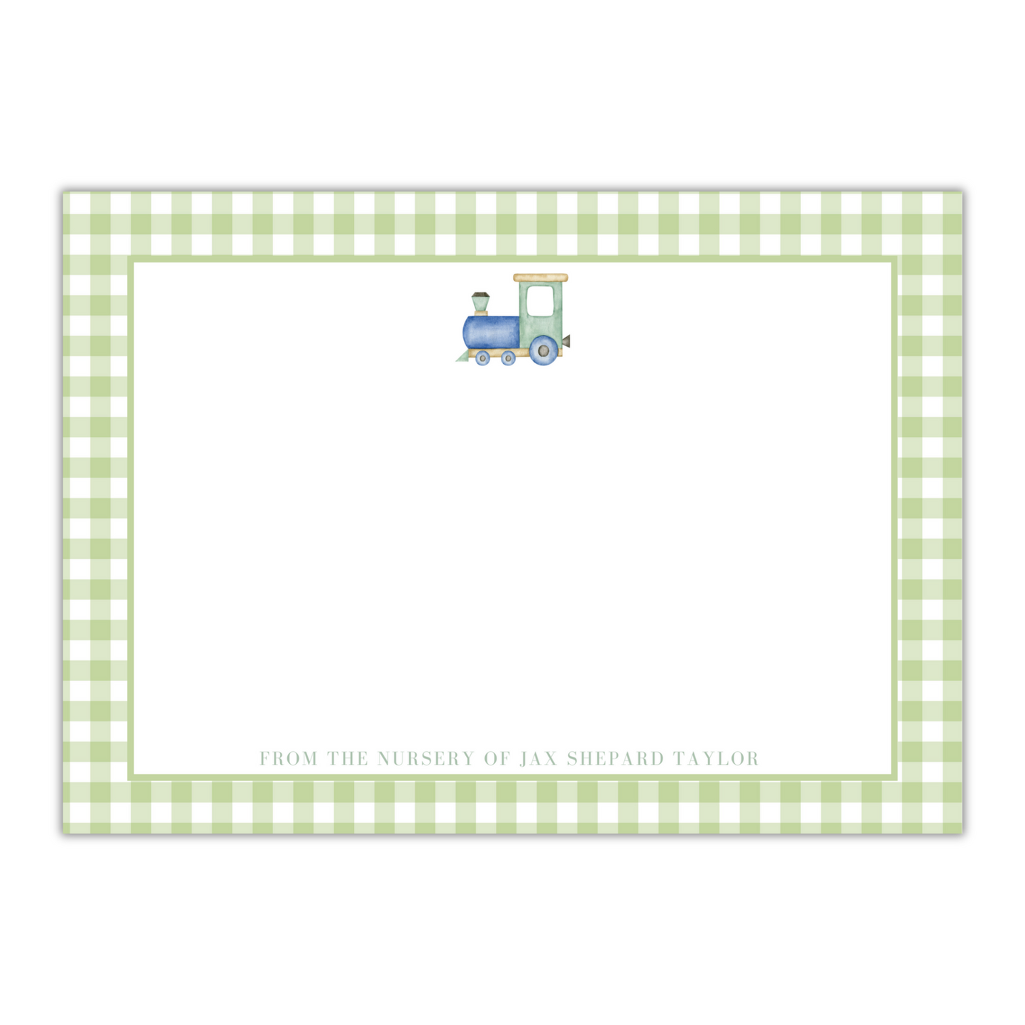 Train Nursery Stationery