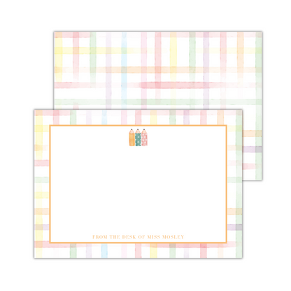 Pencil Teacher Stationery