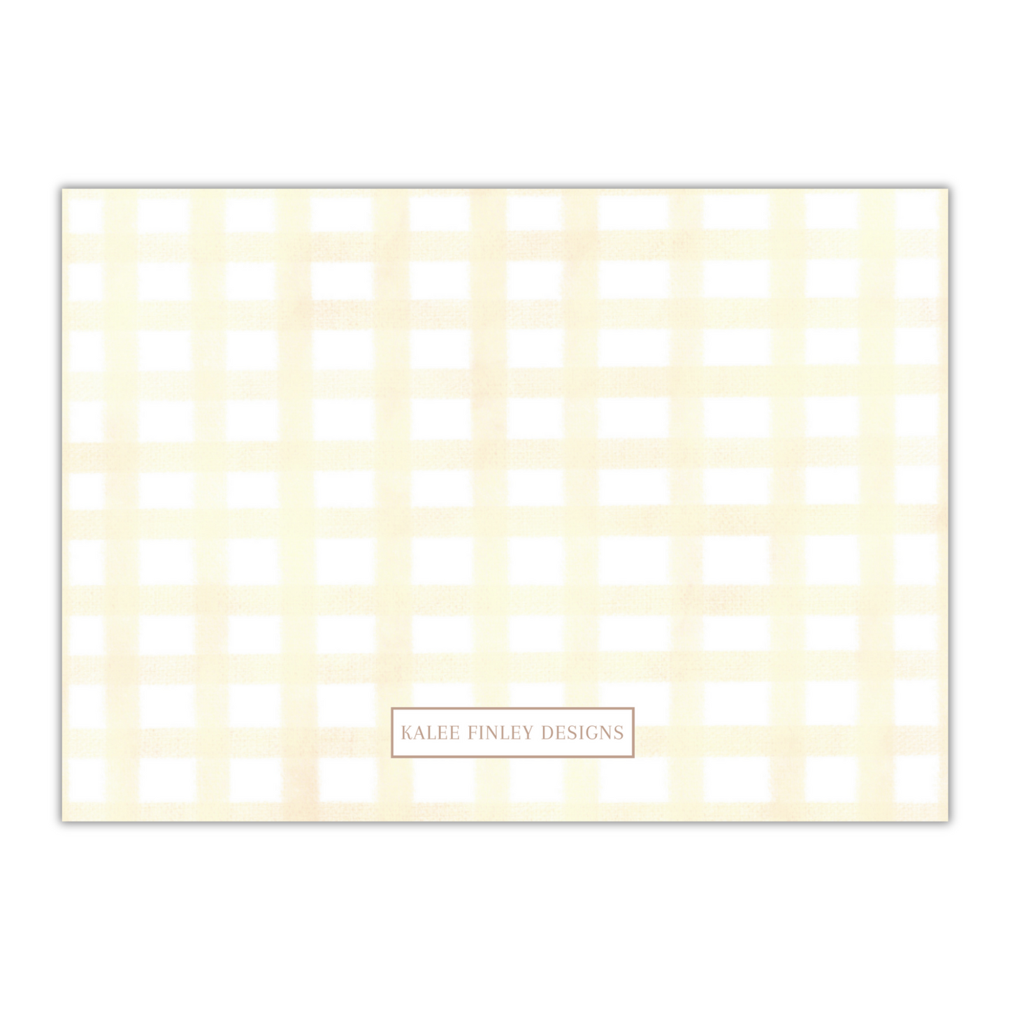 Yellow Rocking Horse Nursery Stationery