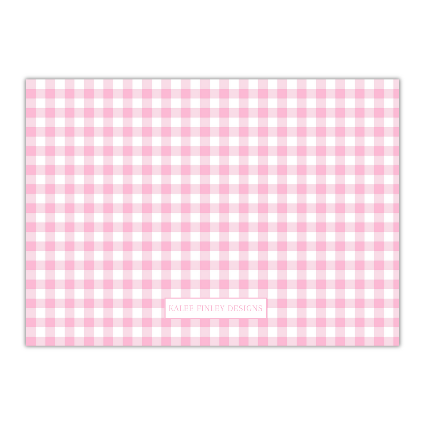 Pink Bow Nursery Stationery