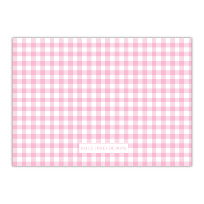 Pink Bow Nursery Stationery