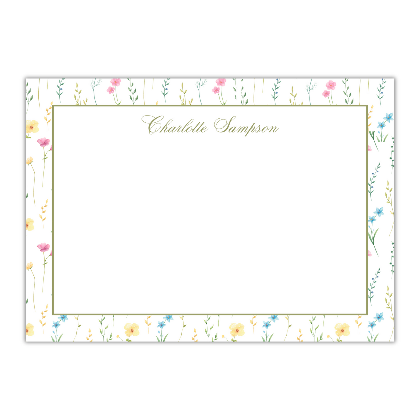 Floral Stationery