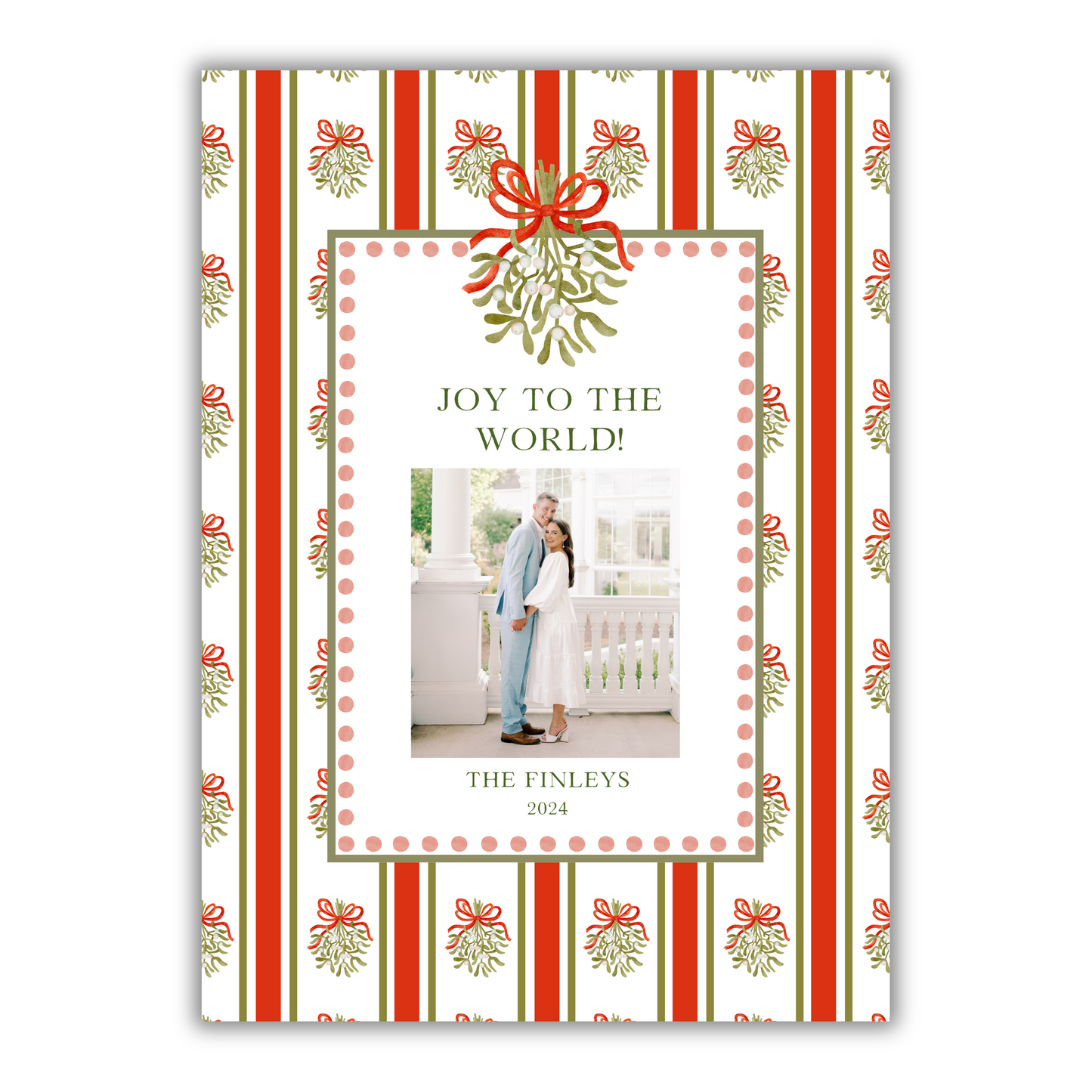 Joy to the World Christmas Card