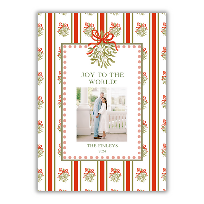 Joy to the World Christmas Card